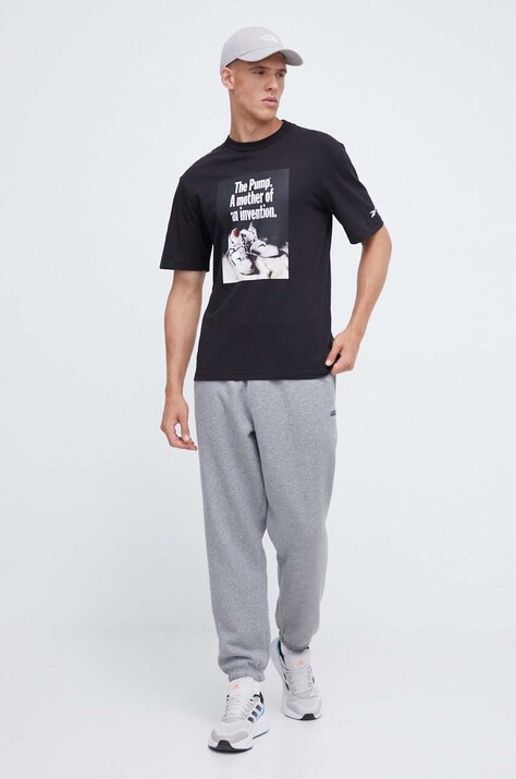 Бавовняна футболка Reebok Classic Basketball — фото 2