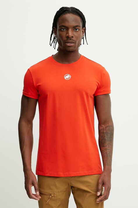 Mammut tricou Seon culoarea bej, uni