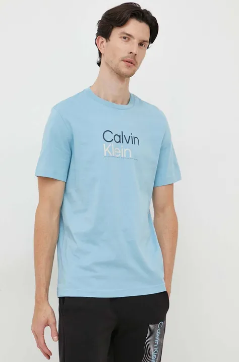 Pamučna majica Calvin Klein s tiskom