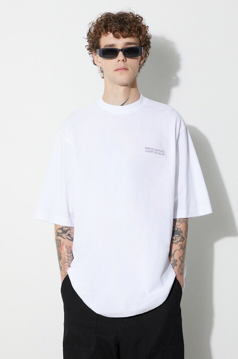 Marcelo Burlon t-shirt in cotone Tempera Cross