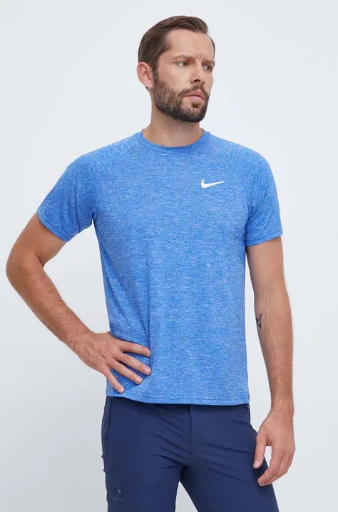 Majica kratkih rukava za trening Nike melanž