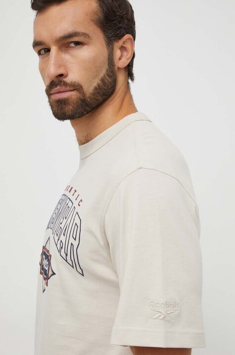 Бавовняна футболка Reebok Classic — фото 4