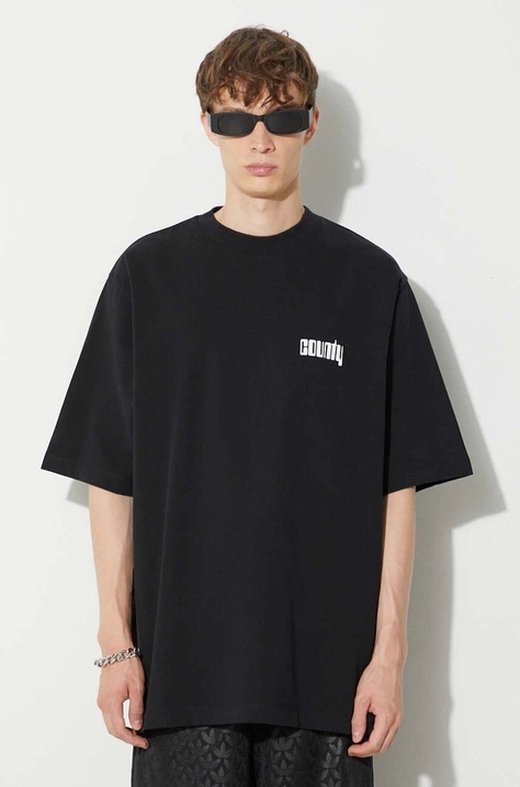 Marcelo Burlon t-shirt in cotone Disco God uomo