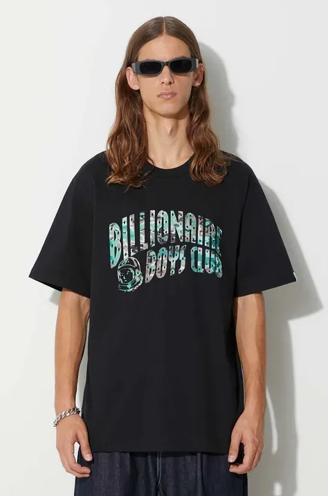 Bavlnené tričko Billionaire Boys Club NOTHING CAMO ARCH LOGO T-SHIRT čierna farba, s potlačou, B23342