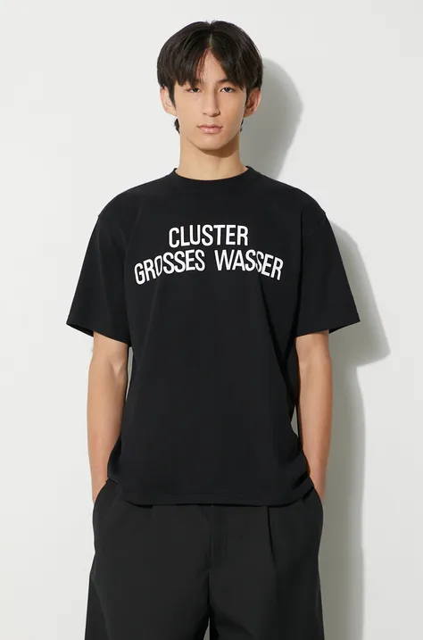 Βαμβακερό μπλουζάκι Undercover Tee ανδρικό, χρώμα: μαύρο, UC2C3811