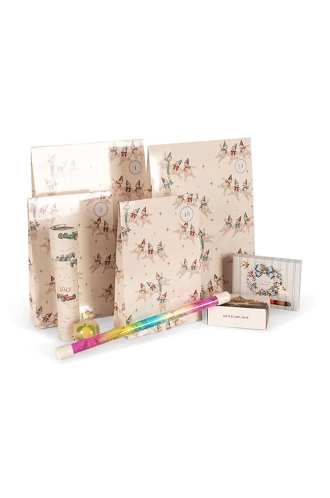 Konges Sløjd kalendarz adwentowy dla dzieci CHRISTMAS CALENDAR WITH 24 GIFTS KS101841