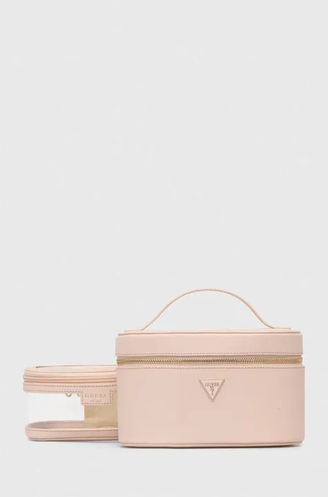 Kozmetička torbica Guess boja: ružičasta, PW7463 P4361