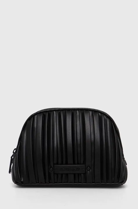 Косметичка Karl Lagerfeld колір чорний 245W3230