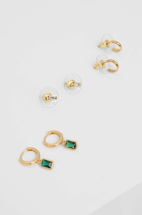 Aldo orecchini placcati oro REDOXINN pacco da 3 13638063