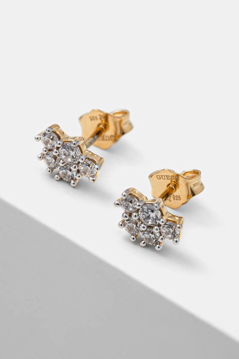 Stříbrné náušnice Guess JSBE04 493JW