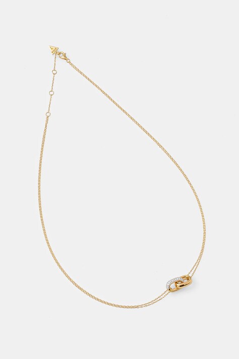 Срібне кольє Guess JSBN04 546JW