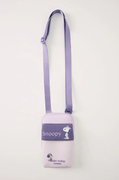 Obal na mobil women'secret Snoopy fialová farba, 1378874