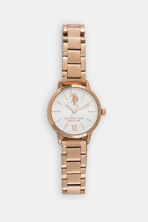 U.S. Polo Assn. zegarek EVELYN damski kolor złoty USP5892RG