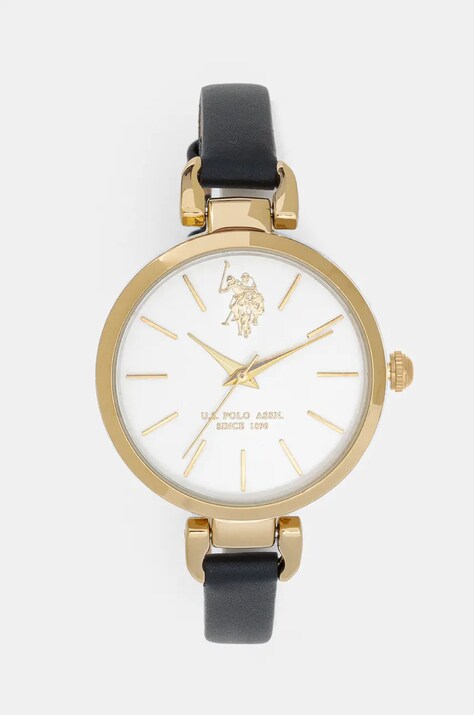 U.S. Polo Assn. ceas ADRIENNE femei, culoarea auriu, USP8102BK