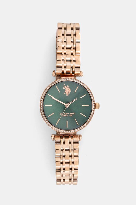 Часовник U.S. Polo Assn. ELEONOR дамски в златисто USP8168GR