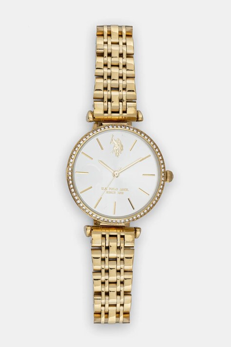 U.S. Polo Assn. zegarek ELEONOR damski kolor złoty USP8169YG