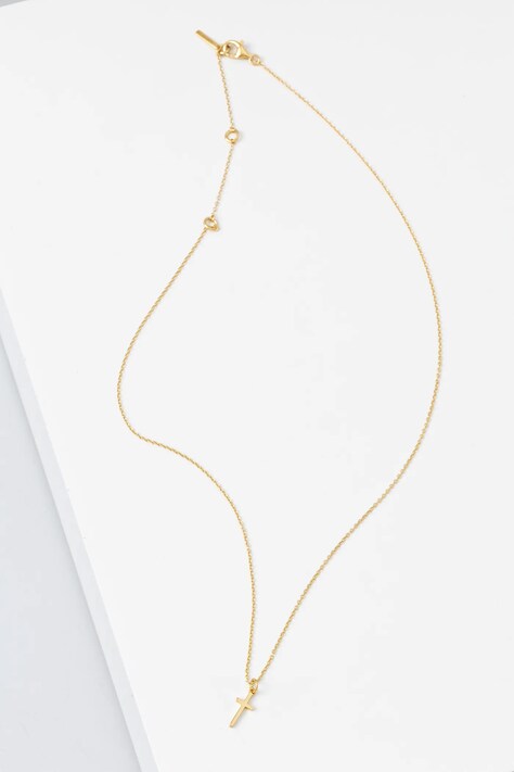 Pozlacený stříbrný náhrdelník AllSaints 37410186GLD710