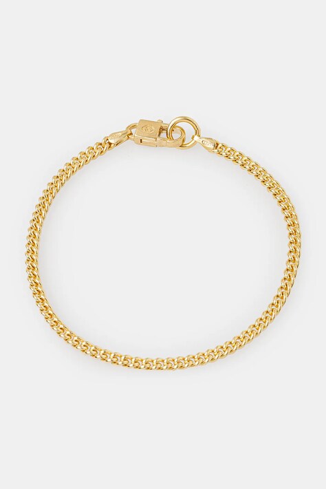 HATTON LABS bransoletka pozłacana Round Curb Bracelet M HL.W4.353.GL