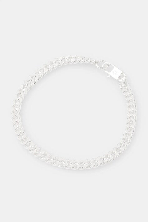 HATTON LABS bransoletka srebrna Classic Cuban Bracelet M HL.W4.359.SL