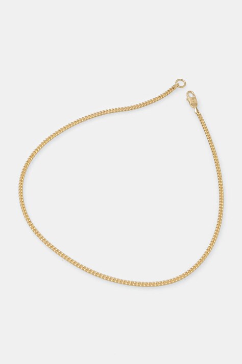 HATTON LABS collana placcata oro Round Curb Chain M HL.W4.378.GL