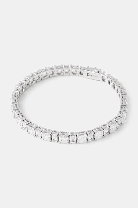 HATTON LABS brățară de argint Puzzle Tennis Bracelet HL.W4.854.01