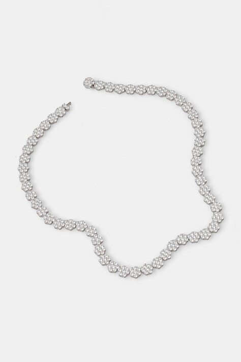 HATTON LABS naszyjnik srebrny Daisy Tennis Chain S HL.W4.863.01