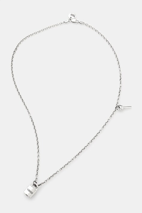 Срібне кольє NEIGHBORHOOD Padlock Necklace 242IVNH.AC02