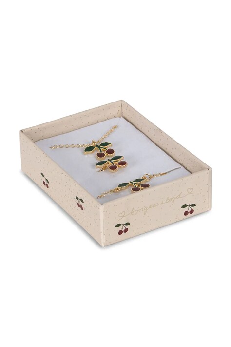 Konges Sløjd set de bijuterii CHERRY JEWELRY SET KS101920