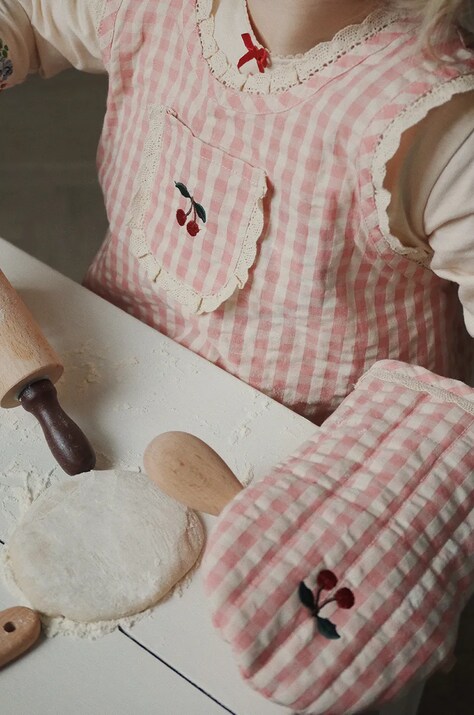 Παιδική ποδιά Konges Sløjd KIDS FRILL APRON SET KS102011