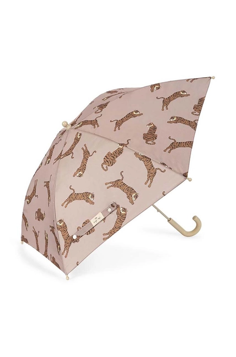 Παιδική ομπρέλα Konges Sløjd KIDS UMBRELLA χρώμα: καφέ, KS101251