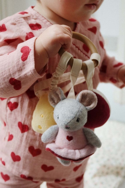 Konges Sløjd zawieszka niemowlęca ACTIVITY RING MOUSE KS101382
