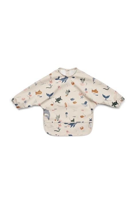 Liewood śliniak niemowlęcy Merle Printed Cape Bib LW14782