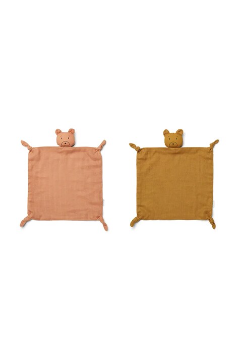 Liewood przytulanka niemowlęca Agnete cuddle cloth 2-pack 2-pack LW14241