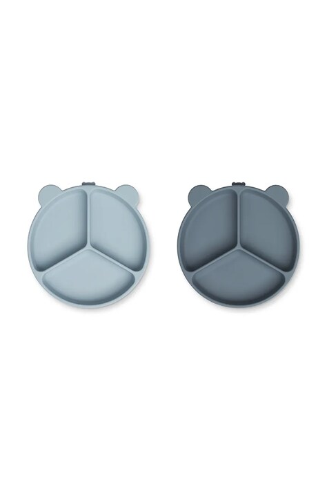 Набір тарілок Liewood Stacy Divider Suction Plate 2-Pack 2-pack — фото 3