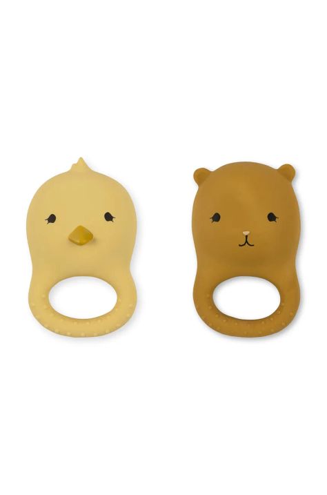 Žvakalice za bebe Konges Sløjd 2 PACK TEETHERS 2-pack KS3354