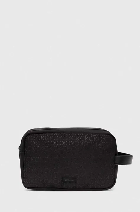Kozmetična torbica Calvin Klein črna barva, K50K512081