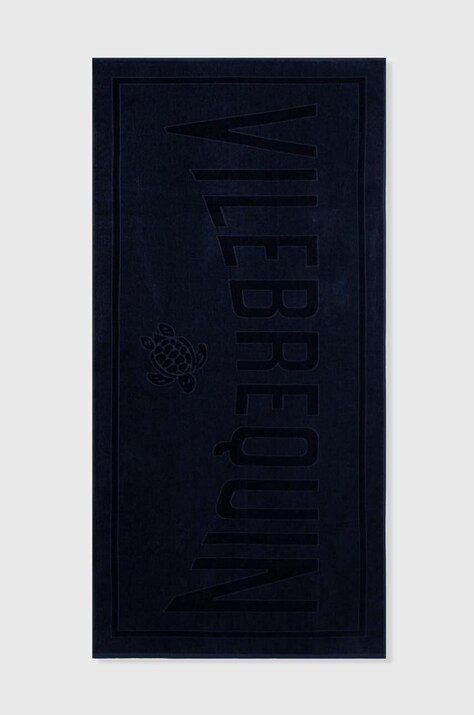 Vilebrequin ręcznik bawełniany SAND 90 x 180 cm kolor granatowy SANC1200