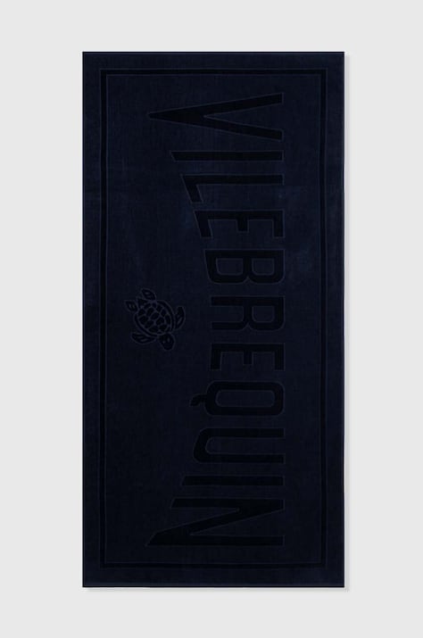 Хлопковое полотенце Vilebrequin SAND 90 x 180 cm цвет синий SANC1200