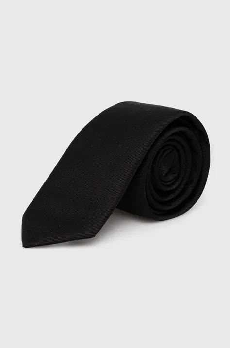 Краватка HUGO колір чорний 50503476