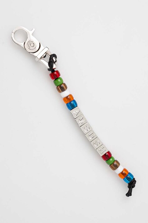 Ключодържател AMBUSH Letterblock Key Charm BMRE001F24SIL0017200