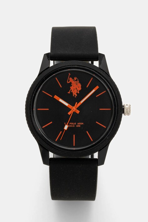 U.S. Polo Assn. ceas MICHAEL barbati, culoarea negru, USP7081BK