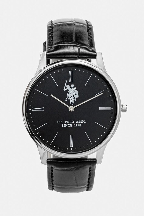 Годинник U.S. Polo Assn. JEREMY чоловічий колір чорний USP7193BK