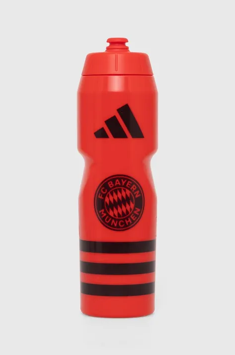 Fľaša adidas Performance FC Bayern Munich 750 ml červená farba, IX5705