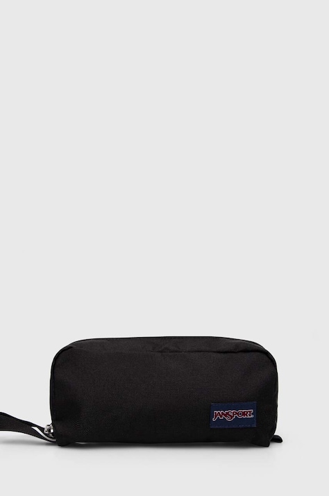 Κασετίνα Jansport Perfect Pouch χρώμα: μαύρο, EK0A5BJ4N551