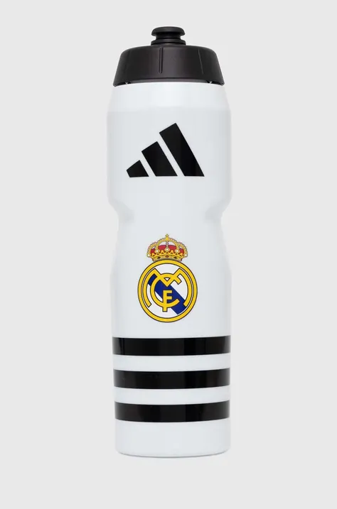 Bidon adidas Performance Real Madrid 750 ml bela barva, IY0454