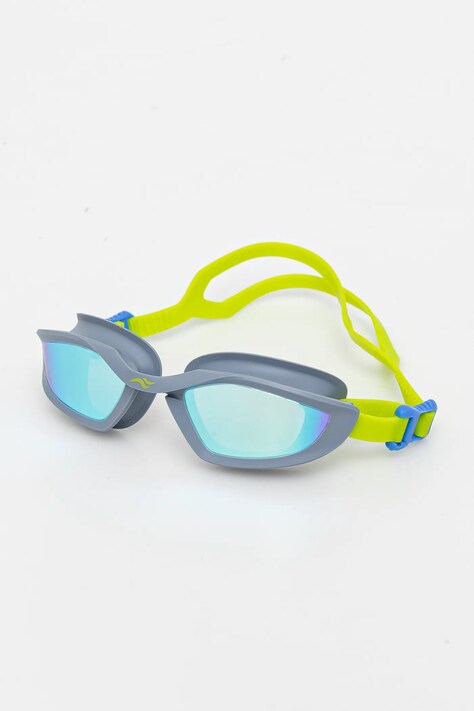 Очки для плавания Aqua Speed Raven Mirror цвет зелёный RAVEN