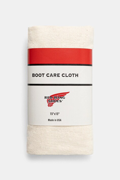 Red Wing shoe cleaning cloth Boot Care Cloths 2-pack beige color 97195