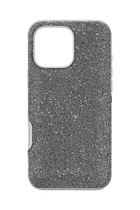Swarovski telefon tok HIGH 16 PRO MAX szürke, 5698780