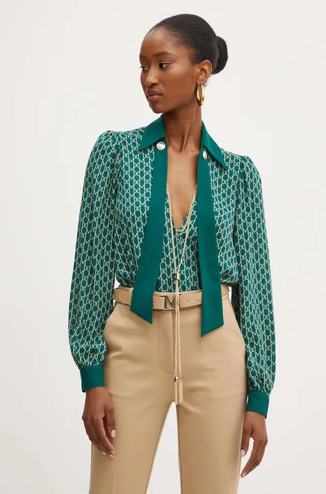 Блузка Marciano Guess FREDA жіноча колір зелений візерунок 4YGH34 7142A