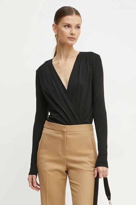 Pinko body femei, culoarea negru, modelator, 104464 A29I